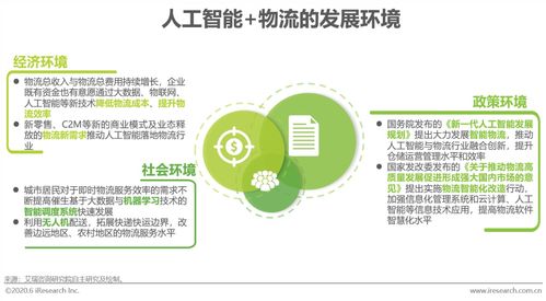 2020年中国人工智能物流发展研究报告 聚焦应用软件开发